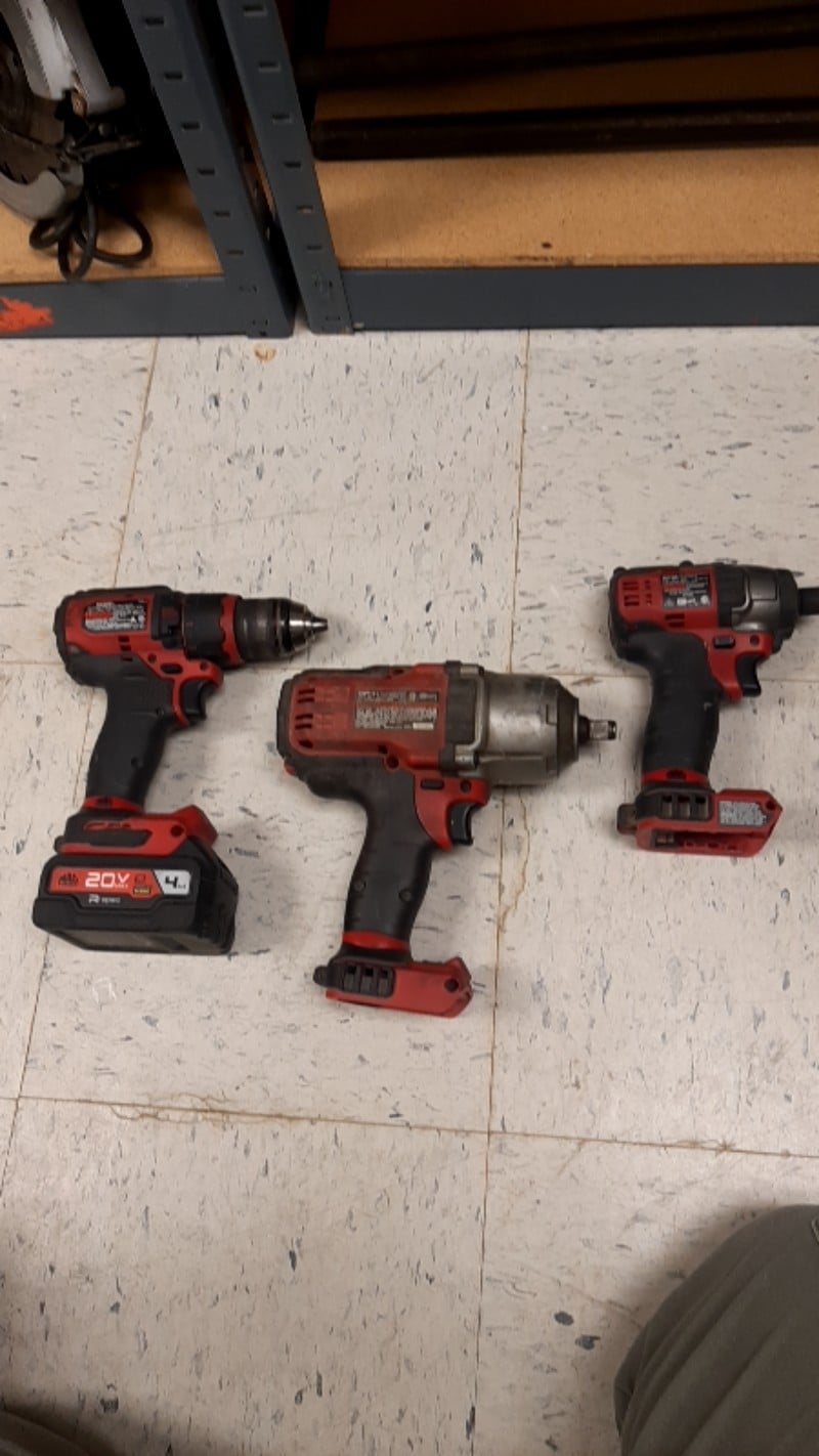 Cordless Power Drill Set