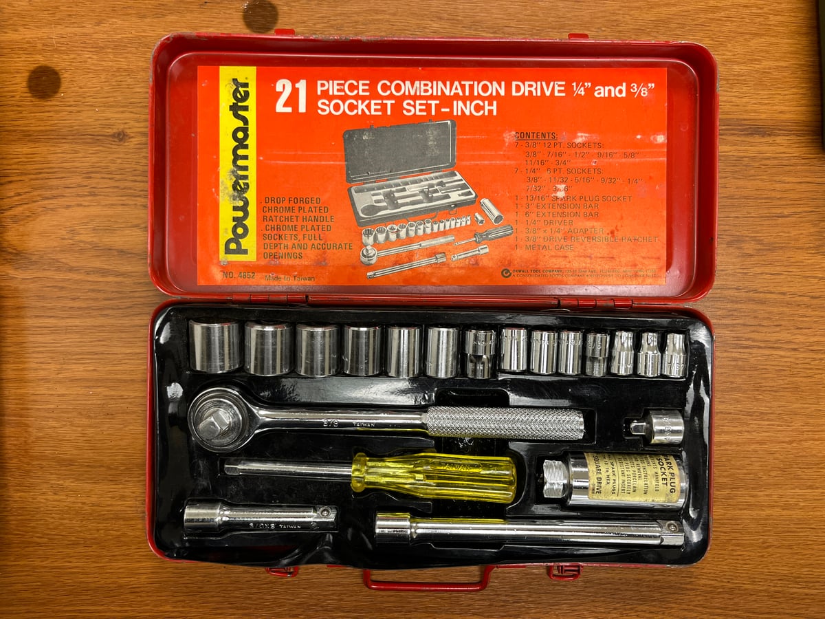 21 Pc Socket Set
